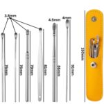 6-Piece Ear Wax Removal Kit Stainless Steel Ear Picks Super Safe, Reusable & Travel-Friendly Set - Image 2
