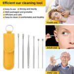 6-Piece Ear Wax Removal Kit Stainless Steel Ear Picks Super Safe, Reusable & Travel-Friendly Set - Image 3