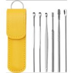 6-Piece Ear Wax Removal Kit Stainless Steel Ear Picks Super Safe, Reusable & Travel-Friendly Set - Image 8