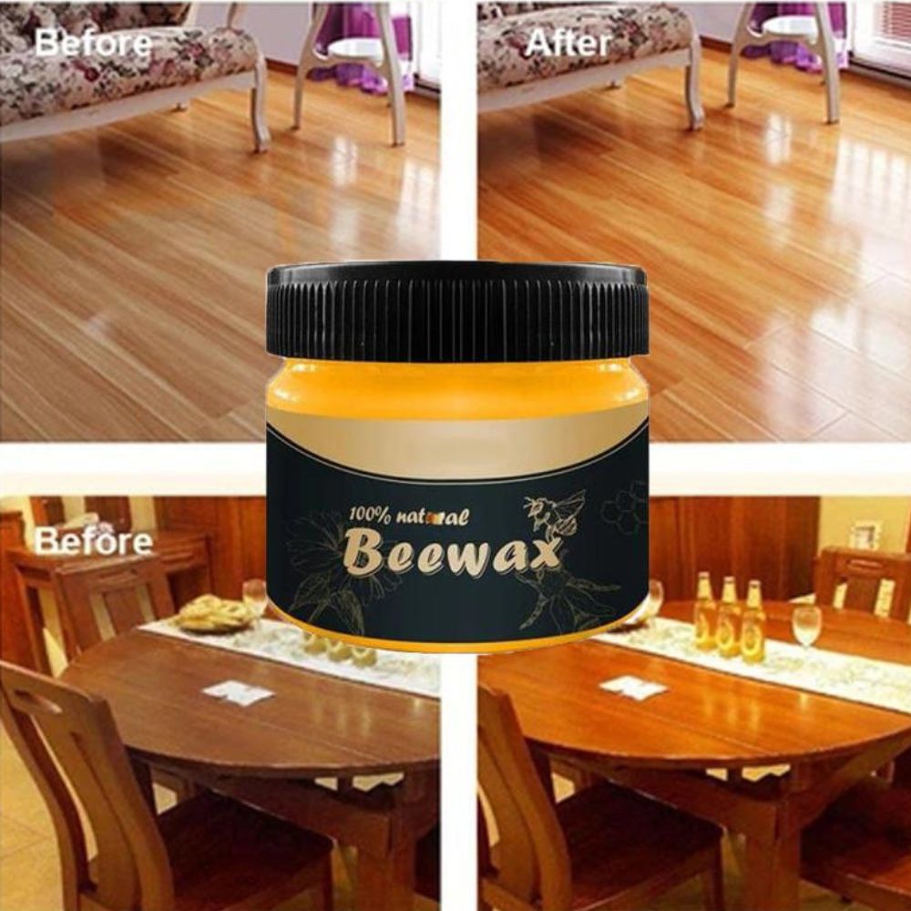 Restore the original beauty and warmth of your wooden furniture with our Wax Wood Seasoning Beewax Polish aximart products (2) Wax Wood Seasoning Beeswax Furniture Polish Eco-Friendly Natural Wood Care A1 Polish for Furniture, Floors, and Cabinets in Pakistan - Image 6