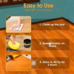 Wax Wood Seasoning Beeswax Furniture Polish Eco-Friendly Natural Wood Care A1 Polish for Furniture, Floors, and Cabinets in Pakistan - Image 3