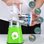 3-in-1 Drum Grater Manual food and Vegetable Cutter, Super Slicer & Grater Tabletop Kitchen Tool - Image 7