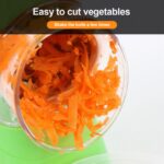 3-in-1 Drum Grater Manual food and Vegetable Cutter, Super Slicer & Grater Tabletop Kitchen Tool - Image 5