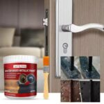300g Water Based Anti Rust Metallic Paint with Epoxy Coating and Brush, High-Temperature & Salt Spray Super Resistant Rust - Image 5