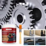 300g Water Based Anti Rust Metallic Paint with Epoxy Coating and Brush, High-Temperature & Salt Spray Super Resistant Rust - Image 6