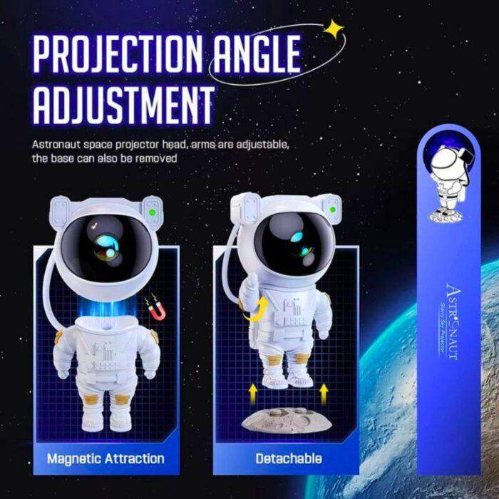 100% Original Astronaut Galaxy Star Projector Night Light with Remote & Timer | Galaxy Nebula Lamp for Kids & Adults | Best Galaxy Projector in Pakistan - Image 2