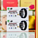 BW10 Pro 4G Smartwatch with Chip, Anti-Spy Hidden Camera, 4G SIM Support, Bluetooth Calling, 49MM Ultra Series, Fitness Tracker, Heart Rate and Blood Pressure Monitor, HD Display, Ocean Strap, with Box and Charger - Image 4