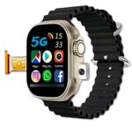 BW10 Pro 4G Smartwatch with Chip, Anti-Spy Hidden Camera, 4G SIM Support, Bluetooth Calling, 49MM Ultra Series, Fitness Tracker, Heart Rate and Blood Pressure Monitor, HD Display, Ocean Strap, with Box and Charger - Image 2
