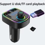 C1 Car MP3 Player with Bluetooth Connectivity, Wireless FM Transmitter, USB and SD Card Super Support, Hands-Free Call Receiver, Type-C Charging, Radio Frequency Matching, Premium Car Accessory Modulator - Image 6