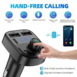 C1 Car MP3 Player with Bluetooth Connectivity, Wireless FM Transmitter, USB and SD Card Super Support, Hands-Free Call Receiver, Type-C Charging, Radio Frequency Matching, Premium Car Accessory Modulator - Image 4