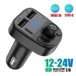C1 Car MP3 Player with Bluetooth Connectivity, Wireless FM Transmitter, USB and SD Card Super Support, Hands-Free Call Receiver, Type-C Charging, Radio Frequency Matching, Premium Car Accessory Modulator - Image 8