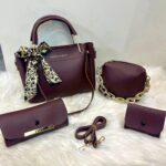 Charles and Kieth Exclusive Collection, Cloud Bag Clutch and Mini Wallet Set for Women, Elegant Fashionable Designer Style Handbags - Image 5