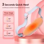 Digital Period Heating Pad & Vibration Belt ✨| Fast Cramp Relief ❤️ | USB Rechargeable & Eco-Friendly 🌟 - No-1 Heating Pad in Pakistan - Image 4