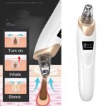 Electric Blackhead Suction Remover USB Rechargeable Face Pore Cleaner with LED Display, 5 Probes, & Deep Vacuum Extraction - Image 3