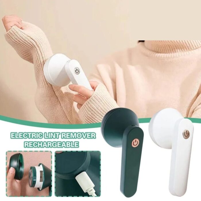 Electric Lint Remover A1 Rechargeable Fabric Shaver for Clothes, Super Sweaters & Sofas in Pakistan - Image 5