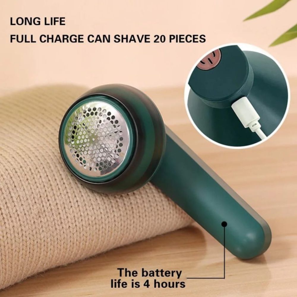 Electric Lint Remover 🧻 👕 – Rechargeable Fabric Shaver for Clothes, Sweaters & Sofas in Pakistan Rechargeable electric lint remover for clothes, sweaters, blankets, and sofas – compact, powerful, and easy to use in Pakistan.