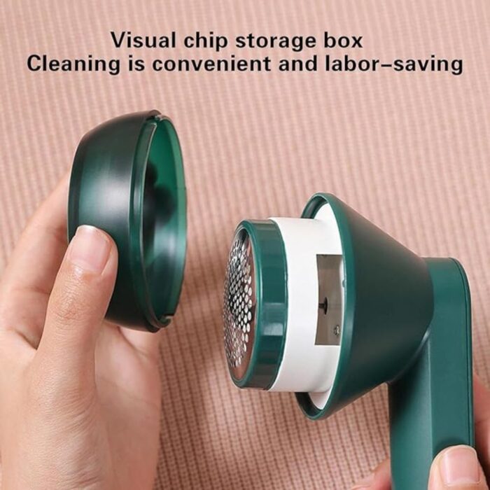 Electric Lint Remover A1 Rechargeable Fabric Shaver for Clothes, Super Sweaters & Sofas in Pakistan - Image 2
