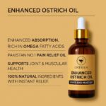Enhanced Ostrich Oil for Joint and Muscle Pain Relief, 100% Natural and Organic Anti-Inflammatory Oil, Deep Penetrating Formula - Image 2