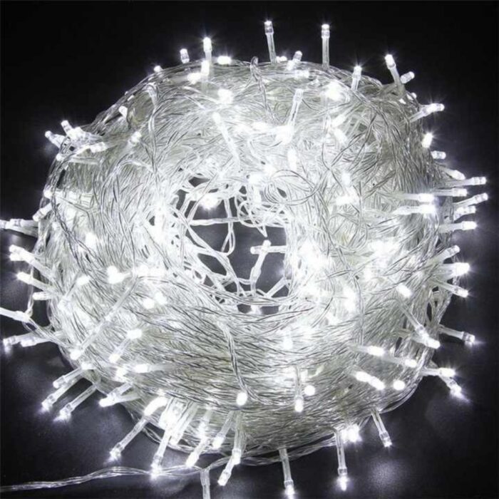 High Quality LED Net Mesh String Lights, Warm & White Colour, 88 LEDs, End-to-End Connectable Fairy Lights, Waterproof Net Light for Wedding, Outdoor & Indoor Party Decoration, Garden, Balcony, Curtain - Image 3