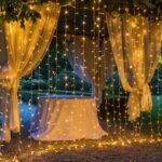 High Quality LED Net Mesh String Lights, Warm & White Colour, 88 LEDs, End-to-End Connectable Fairy Lights, Waterproof Net Light for Wedding, Outdoor & Indoor Party Decoration, Garden, Balcony, Curtain