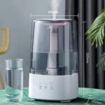 Original LH-192 air humidifier with 4L tank, hot and cold mist, timer, and night light β best room humidifier in Pakistan for home and office