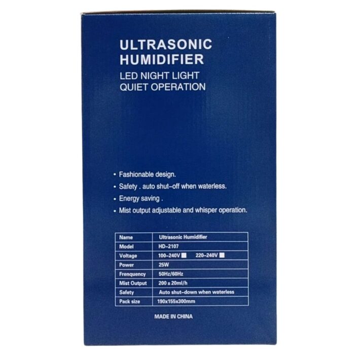 Original LH-192 Room Humidifier 🌬️ – 4L Hot & Cold Mist, Night Light, Auto Shut-Off, Best Humidifier in Pakistan - Image 6