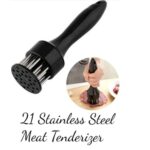 Stainless Steel Sharp Needles Meat Tenderizer Tool β Heavy-Duty Manual Tenderizer for Beef, Chicken, Mutton & More | Durable ABS Handle | Eco-Friendly & Easy to Use - Image 5
