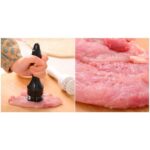 Stainless Steel Sharp Needles Meat Tenderizer Tool β Heavy-Duty Manual Tenderizer for Beef, Chicken, Mutton & More | Durable ABS Handle | Eco-Friendly & Easy to Use - Image 4