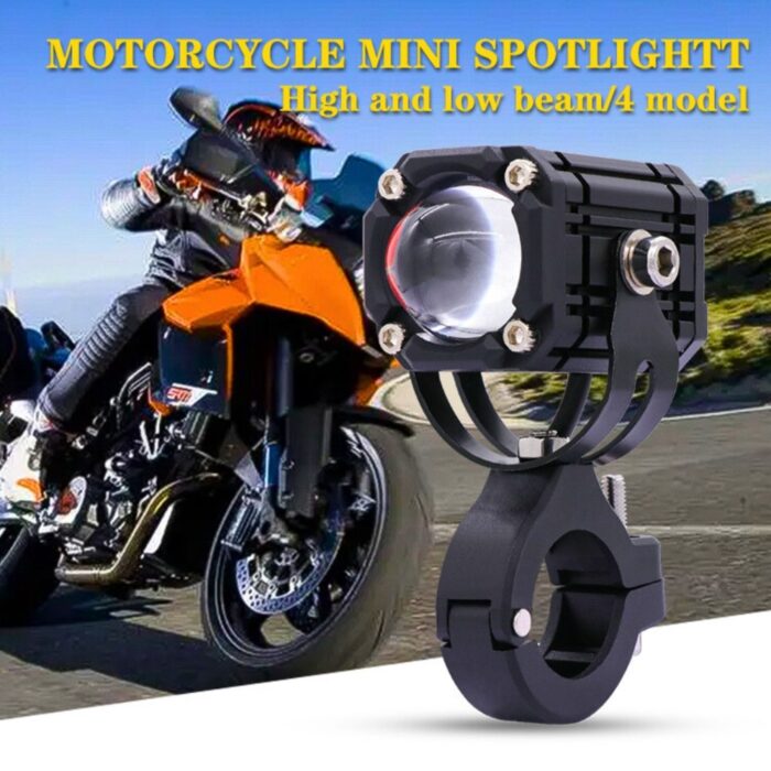 High Quality headlight Water Proof IP67 Universal Motorcycle LED Auxiliary Lights, Super Bright High Beam and Low Beam, Fog Light - Image 5