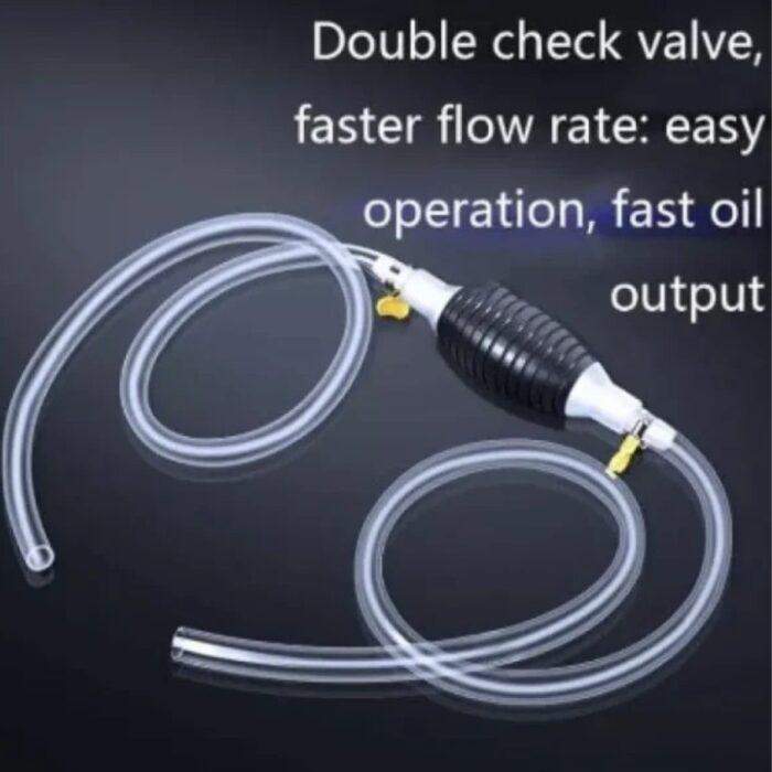 Portable Liquid Transfer Pump Super Portable, Manual Hand Siphon Pump for Water, Fuel, Oil & More, 2 - Image 5