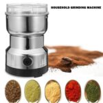 Nima Multi Purpose Electric Coffee Grinder 300W Stainless Steel Automatic Grinder for Beans, Spices, Nuts, and Grains with Transparent Lid and High-Speed Motor - Image 3