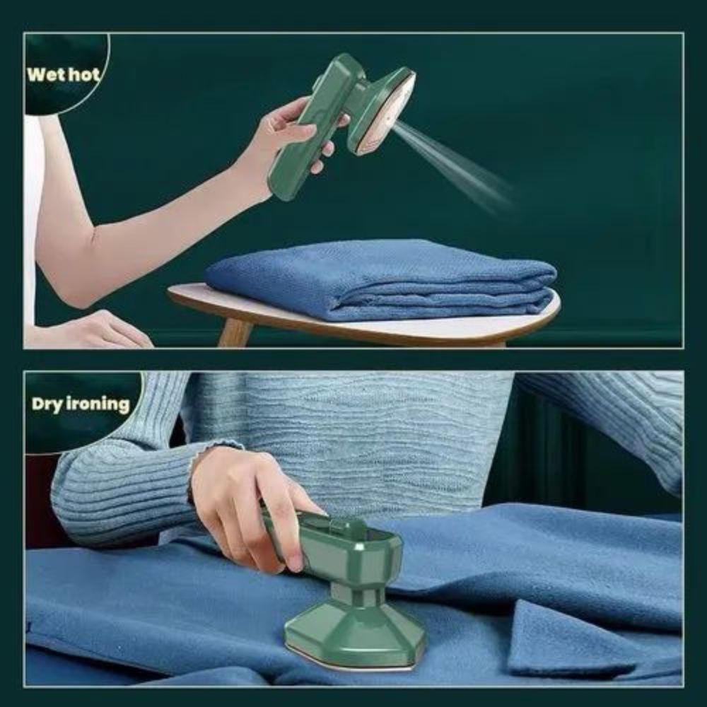 Portable Handheld Steam Iron aximart products (3) Handheld Steam Iron Mini Dry and Wet Iron A1 Travel Garment Super Steamer for Home and Clothes - Image 8
