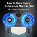 Automatic Household Mini Cleaner, USB Charging Smart Vacuum Cleaner, Portable Wireless Sweeping Robot, 3-in-1 Mopping and Suction, Quiet Operation, Strong Suction Power for Home and Office - Image 2