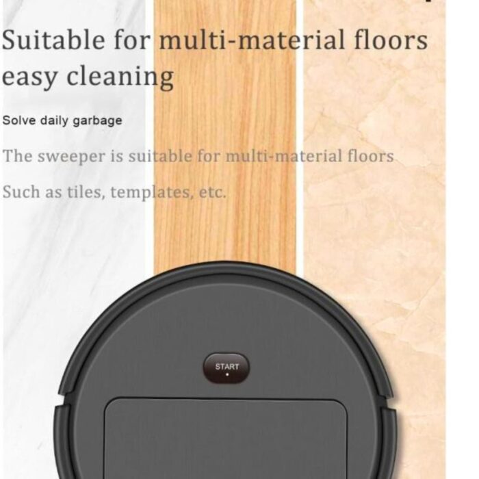 Automatic Household Mini Cleaner, USB Charging Smart Vacuum Cleaner, Portable Wireless Sweeping Robot, 3-in-1 Mopping and Suction, Quiet Operation, Strong Suction Power for Home and Office - Image 5