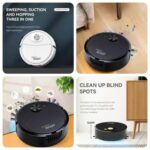 Automatic Household Mini Cleaner, USB Charging Smart Vacuum Cleaner, Portable Wireless Sweeping Robot, 3-in-1 Mopping and Suction, Quiet Operation, Strong Suction Power for Home and Office - Image 6