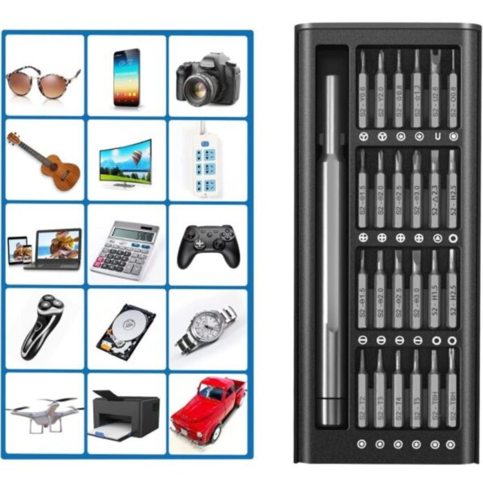 24 in 1 Precision Magnetic Screwdriver Set, Mini Super Tool Kit for almost everything - Image 2
