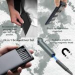 24 in 1 Precision Magnetic Screwdriver Set, Mini Super Tool Kit for almost everything - Image 8