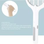 Rechargeable Electric Mosquito Killer Racket 2-in-1 with LED Flashlight, Super USB Charging, 2000mAh Battery - Image 4