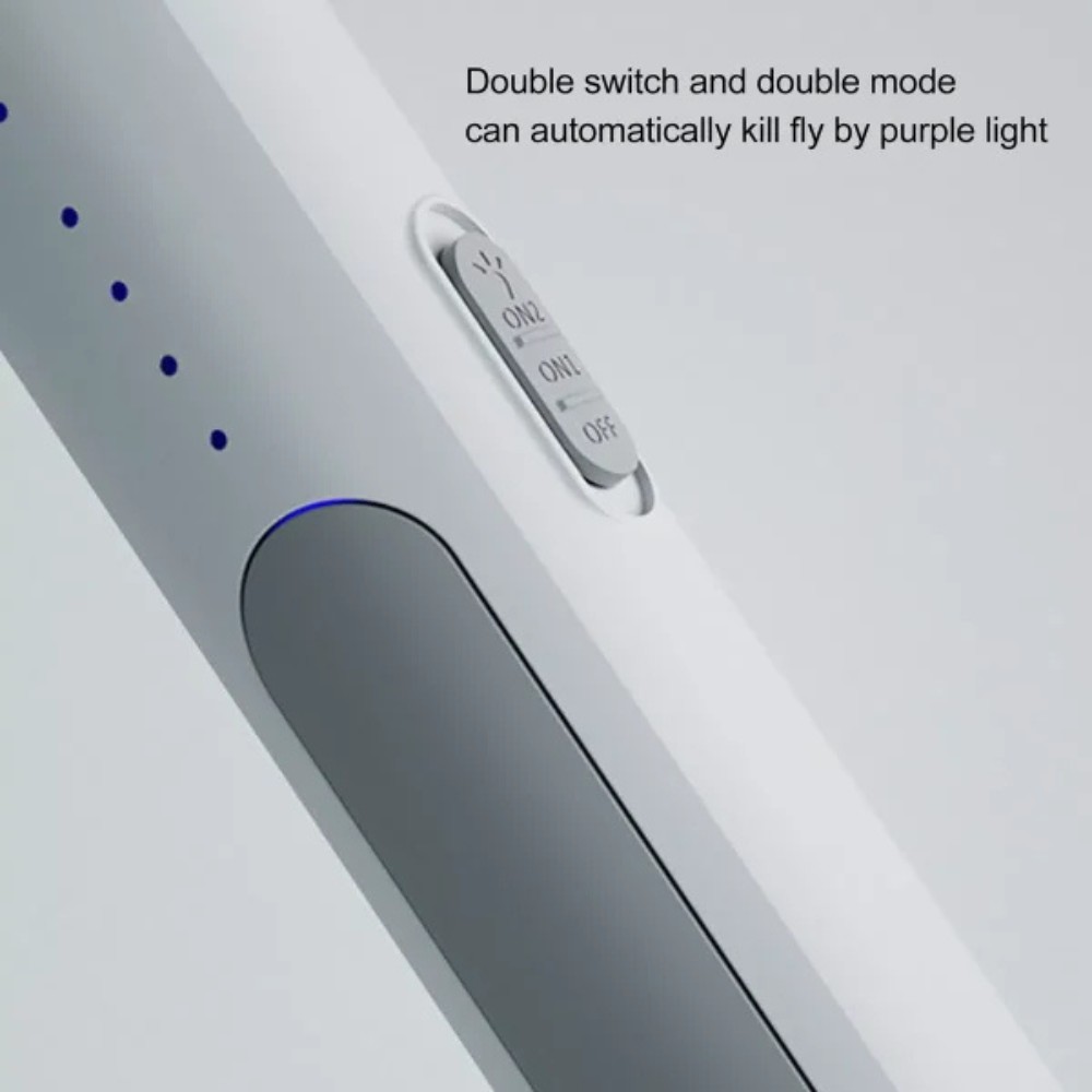 Rechargeable Electric Mosquito Killer aximart products images (5) Rechargeable Electric Mosquito Killer Racket 2-in-1 with LED Flashlight, Super USB Charging, 2000mAh Battery - Image 5