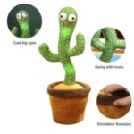 Rechargeable Dancing Cactus Toy with Hat, #1 Singing, Super Talking, Light-Up Plush for Toddlers & Kids - Image 5