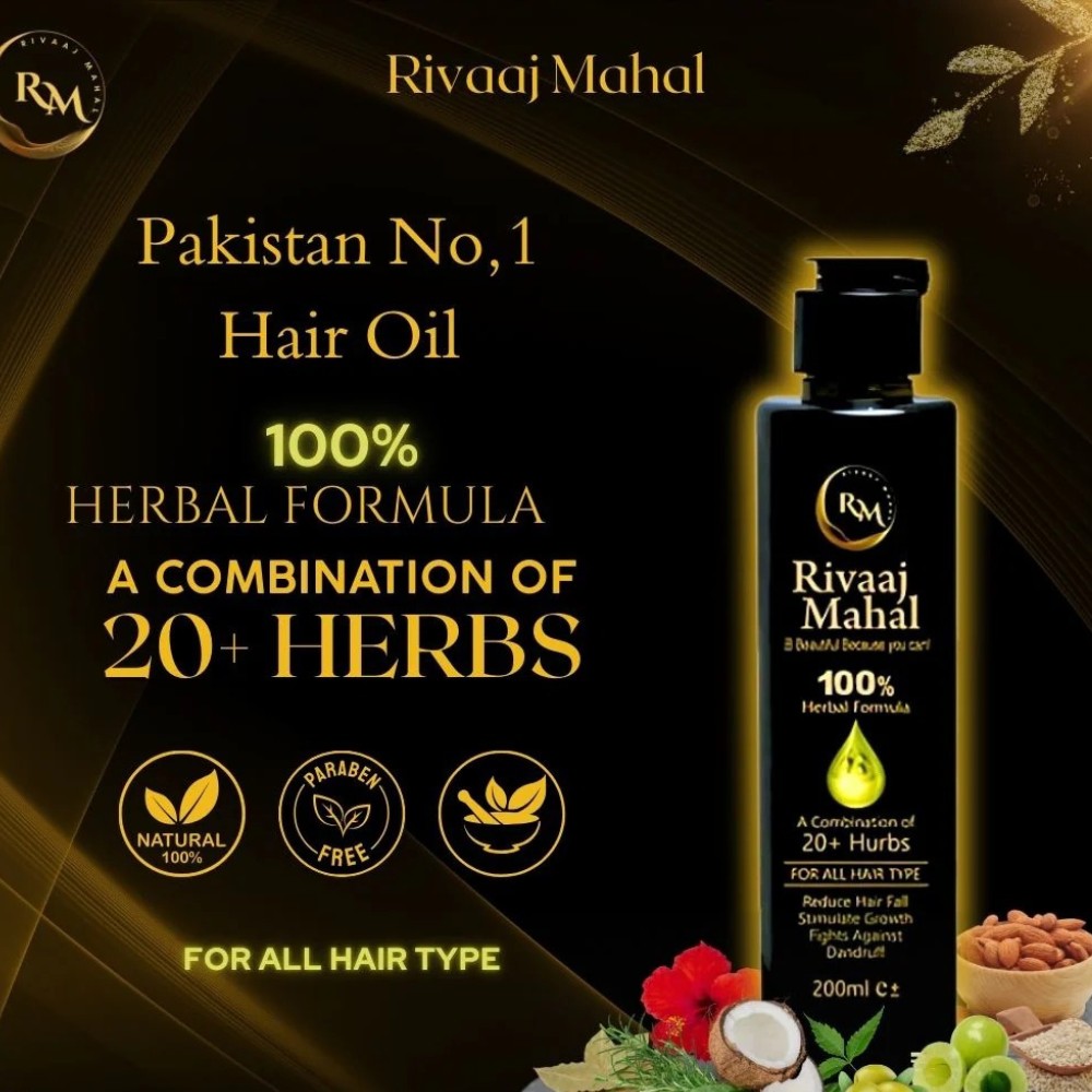 Rivaaj hair oil, organic hair food aximart products images (5) πΏ Rivaaj Hair Oil β Best Organic Hair Food Oil π§in Pakistan for Hair Growth, Hair Fall, Dandruff & Regrowth | Herbal Ayurvedic Solution for Men & Women πββοΈπββοΈ - Image 6