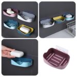 Top Quality Wall Mounted Soap Holder, A1 Soap Dish with Drain, Super Space Saving Stand for Bathroom & Kitchen - Image 4