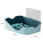 Top Quality Wall Mounted Soap Holder, A1 Soap Dish with Drain, Super Space Saving Stand for Bathroom & Kitchen - Image 8