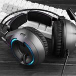 🎧 SENICC A6 USB Gaming Headset – Best Gaming Headphones with Mic for PUBG, PC & Mobile 🎮 | Noise Cancelling, LED Lights, Plug & Play 🔥 - Image 4