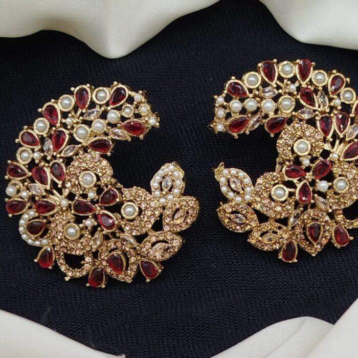 Unique Style Stud Earrings for Girls & Women Elegant Ear Tops Collection with Timeless & 100% Trendy Designs - Image 2