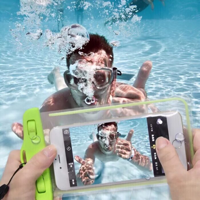 Universal Waterproof Mobile Cover 📱💦 – Durable, Touchscreen-Friendly (No-1 Mobile Pouch) for All Smartphones in Pakistan - Image 5