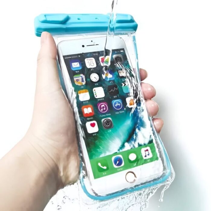 Universal Waterproof Mobile Cover 📱💦 – Durable, Touchscreen-Friendly (No-1 Mobile Pouch) for All Smartphones in Pakistan - Image 6