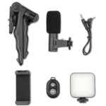 AY-49 Vlogging Kit, All-in-One Video Making Kit with Mini Tripod, 49 LED Fill Light, Directional Microphone, Mobile Holder & Wireless Remote Control, Ideal for YouTube, TikTok, Live Streaming, and Smartphone Photography - Image 2