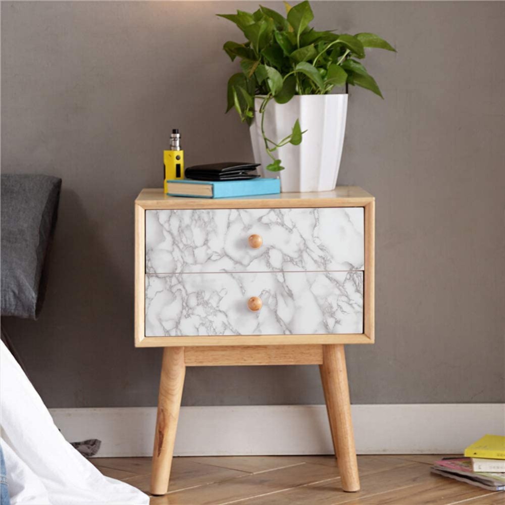 White Marble sheets aximart pictures (2) Marble Style Self-Adhesive Wallpaper Sheets Waterproof, Heat Resistant & Easy to Apply Wall Stickers, Marble Sheets & Wall Paneling - Image 7