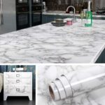 Marble Style Self-Adhesive Wallpaper Sheets Waterproof, Heat Resistant & Easy to Apply Wall Stickers, Marble Sheets & Wall Paneling - Image 8